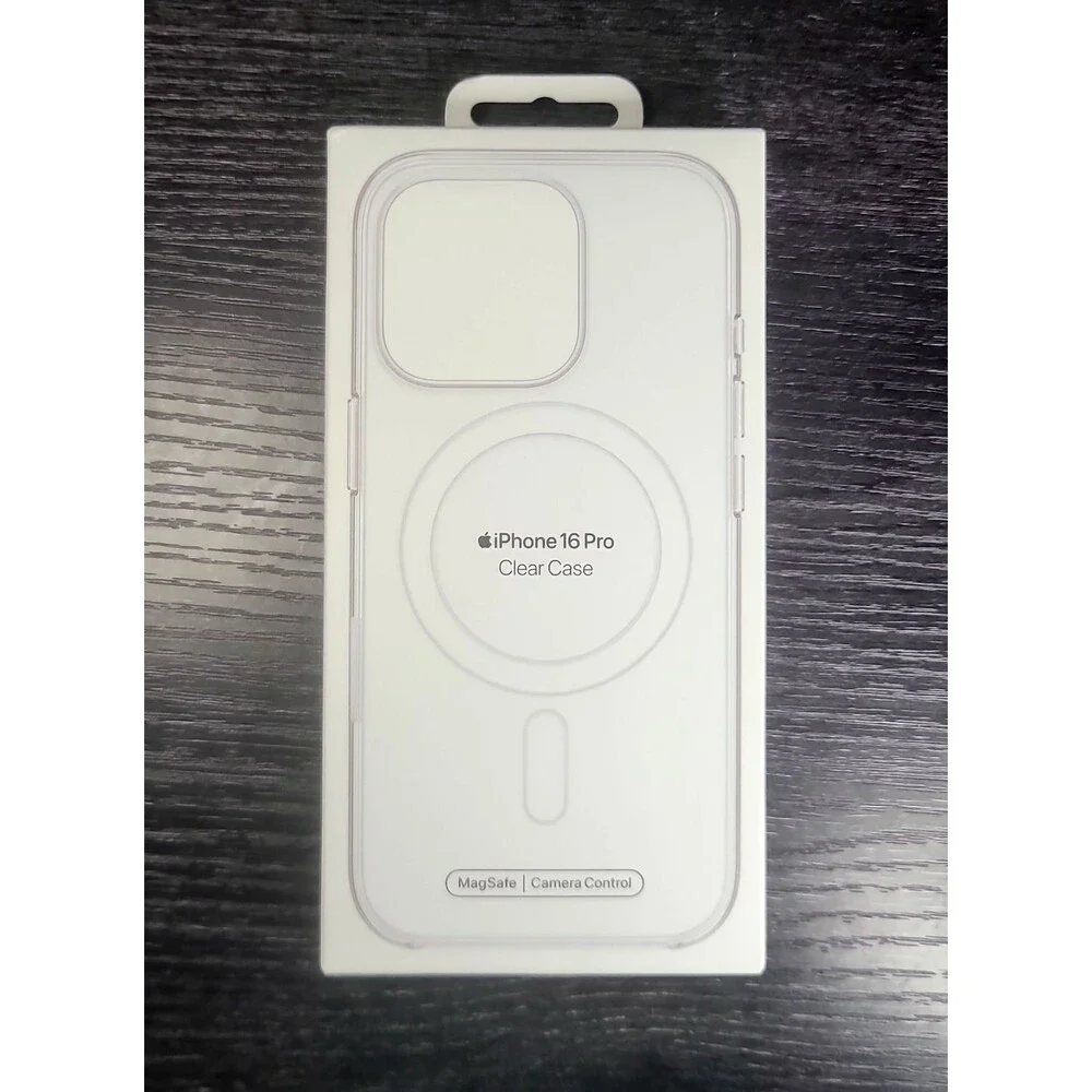 Apple iPhone 16 Pro Silicone Soft Clear Case w/ MagSafe GENUINE - NEXT DAY SHIP